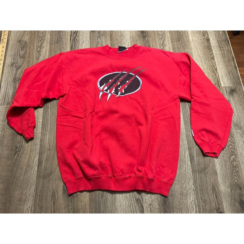 PURE Polaris Sweater, Men's Size Medium? Red, Predator, Pullover Vintage
